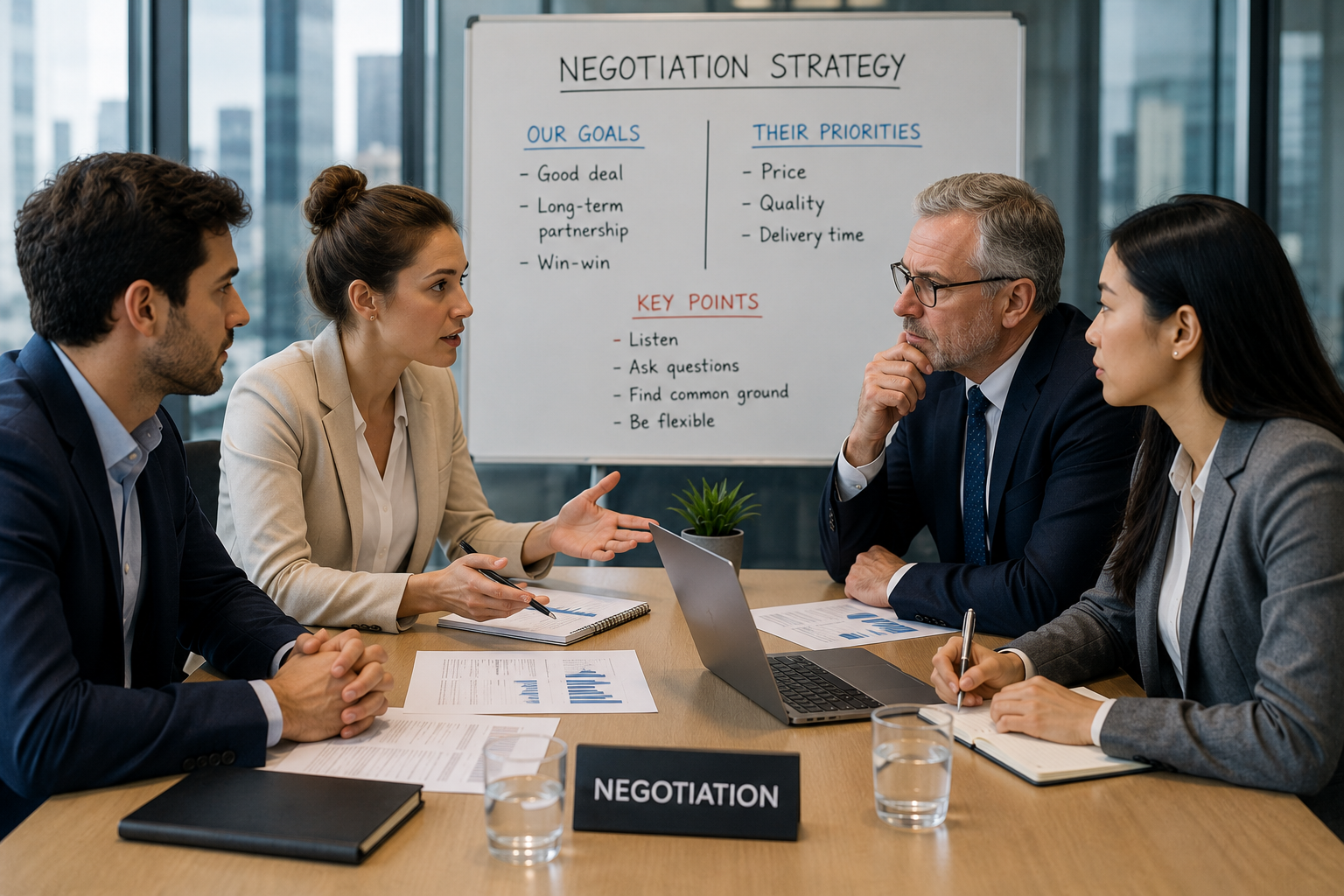 Business Negotiation – Power & Control Idioms